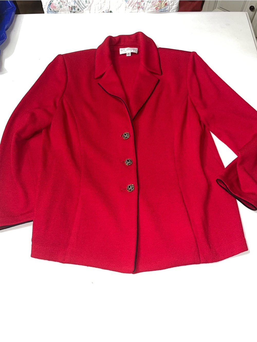 Vintage Like New St. John jacket cardigan size 16